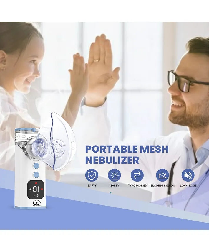 Portable Ultrasonic Rechargeable Mesh Nebulizer Machine